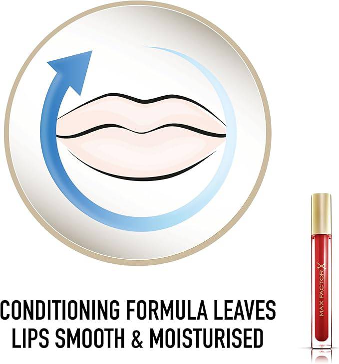 Max Factor Colour Elixir Honey Lacquer Lip Colour, 3.8 ml, Floral Ruby - FineLook