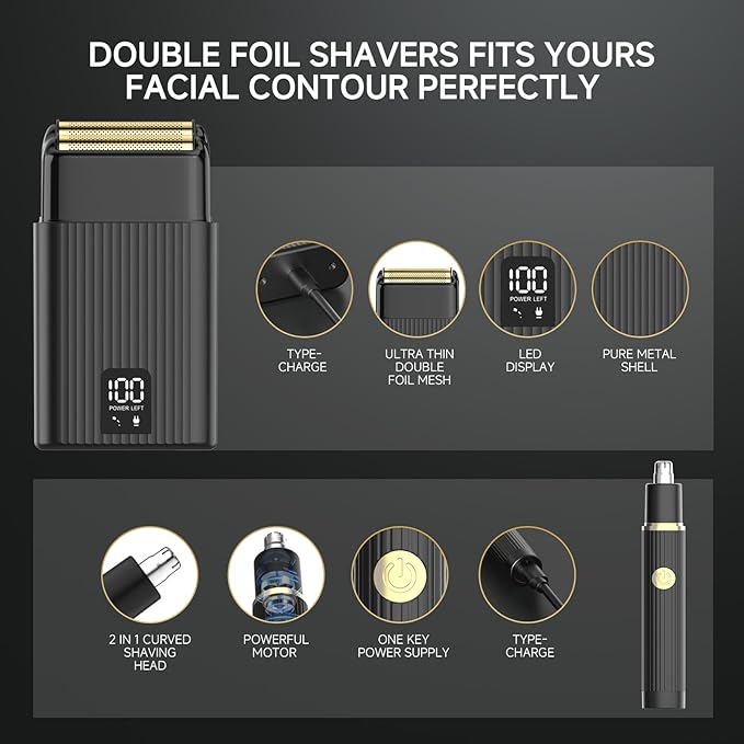 GTS Hair Clippers for Men Professional, Beard Trimmer Kits & Set