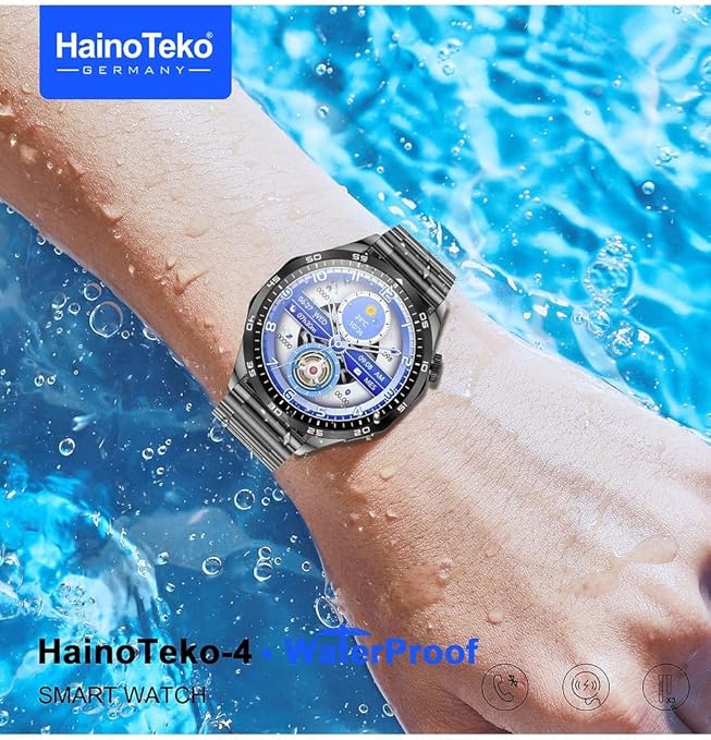 Haino Teko-4 GT4 Waterproof Smartwatch for Men - HainoTekoGermany.