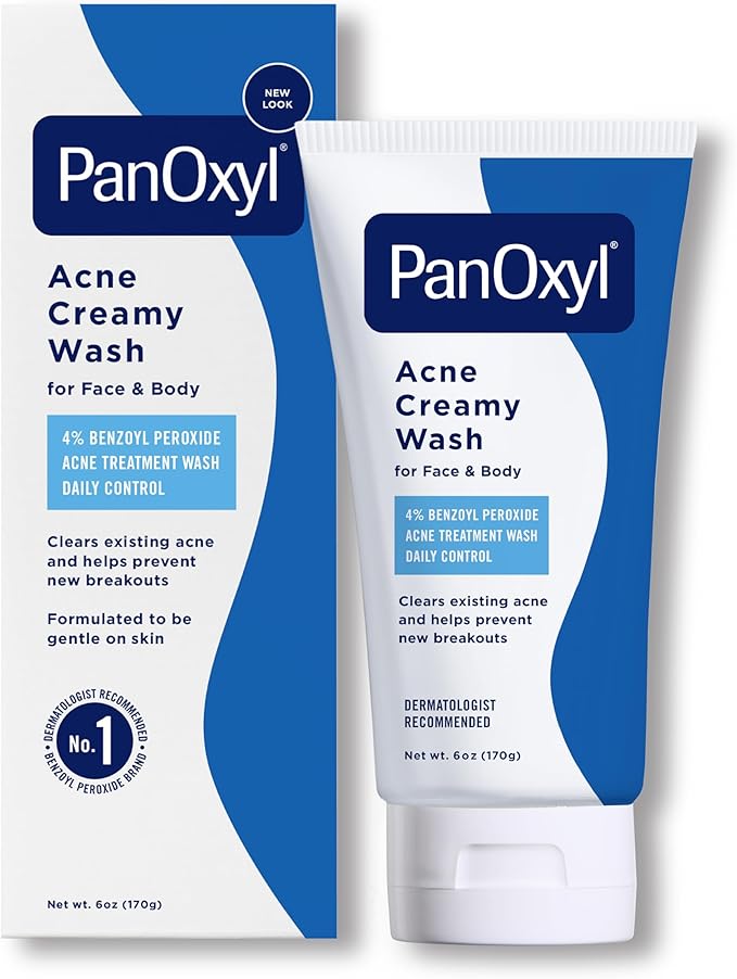 PanOxyl Acne Foaming Wash 10% Benzoyl Peroxide Maximum Strength - 156g
