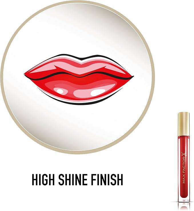 Max Factor Colour Elixir Honey Lacquer Lip Colour, 3.8 ml, Floral Ruby - FineLook