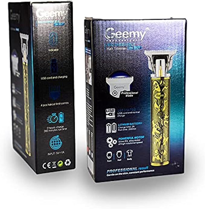 GEEMY GM-6627 Rechargeable Hair Trimmer