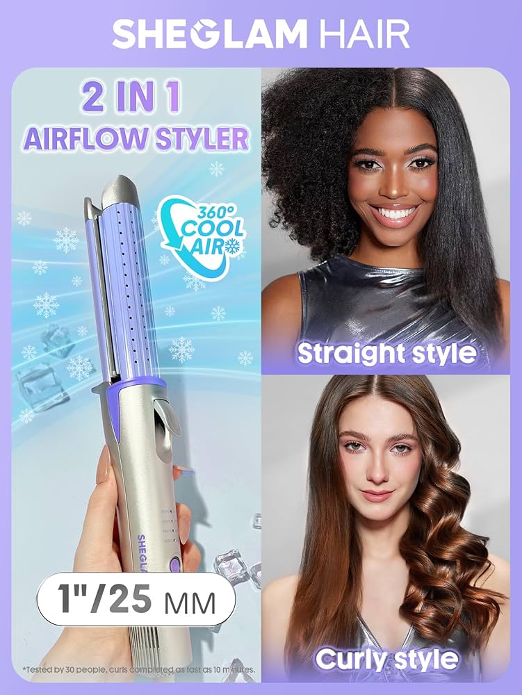 SHEGLAM Cool Lock Airflow Styler - Hair Styler