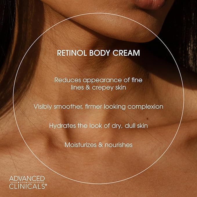 Advanced Clinicals, Retinol, Advanced Firming Cream with Green Tea, Aloe Vera & Chamomile 454 g