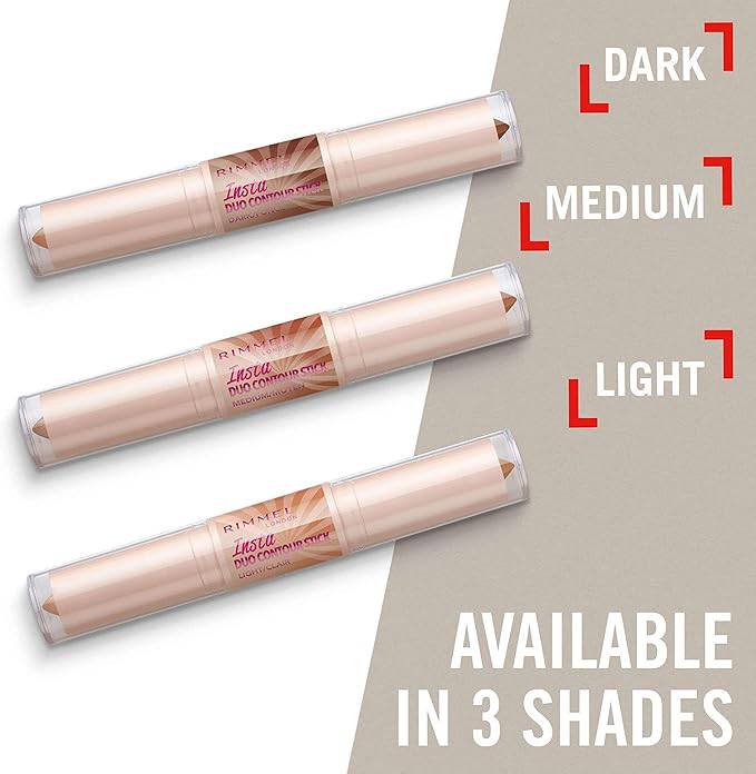 Rimmel Insta Contour Duo Stick, Dark - FineLook