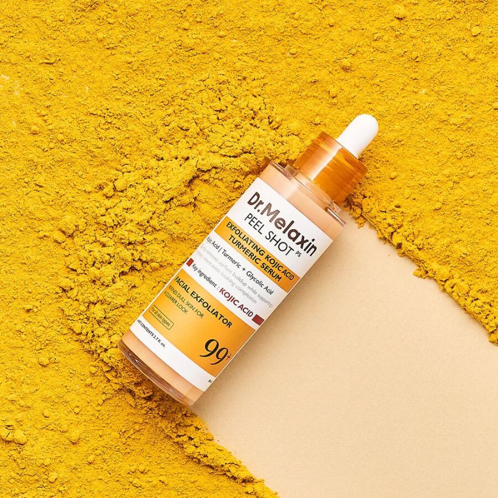 Dr. Melaxin Peel Shot Exfoliating Serum with Kojic Acid and Turmeric - 80ml
