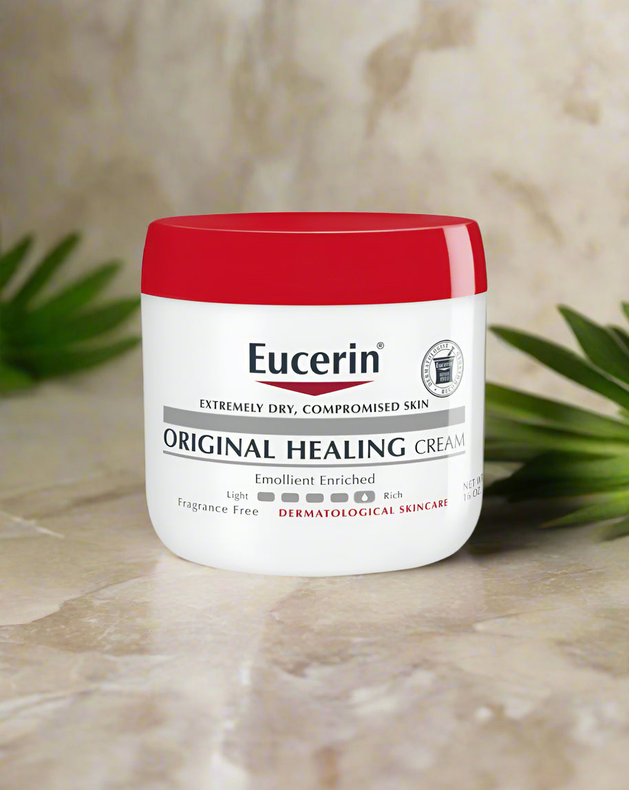 Eucerin, Roughness Relief Cream, Fragrance Free, 16 oz (454 g)