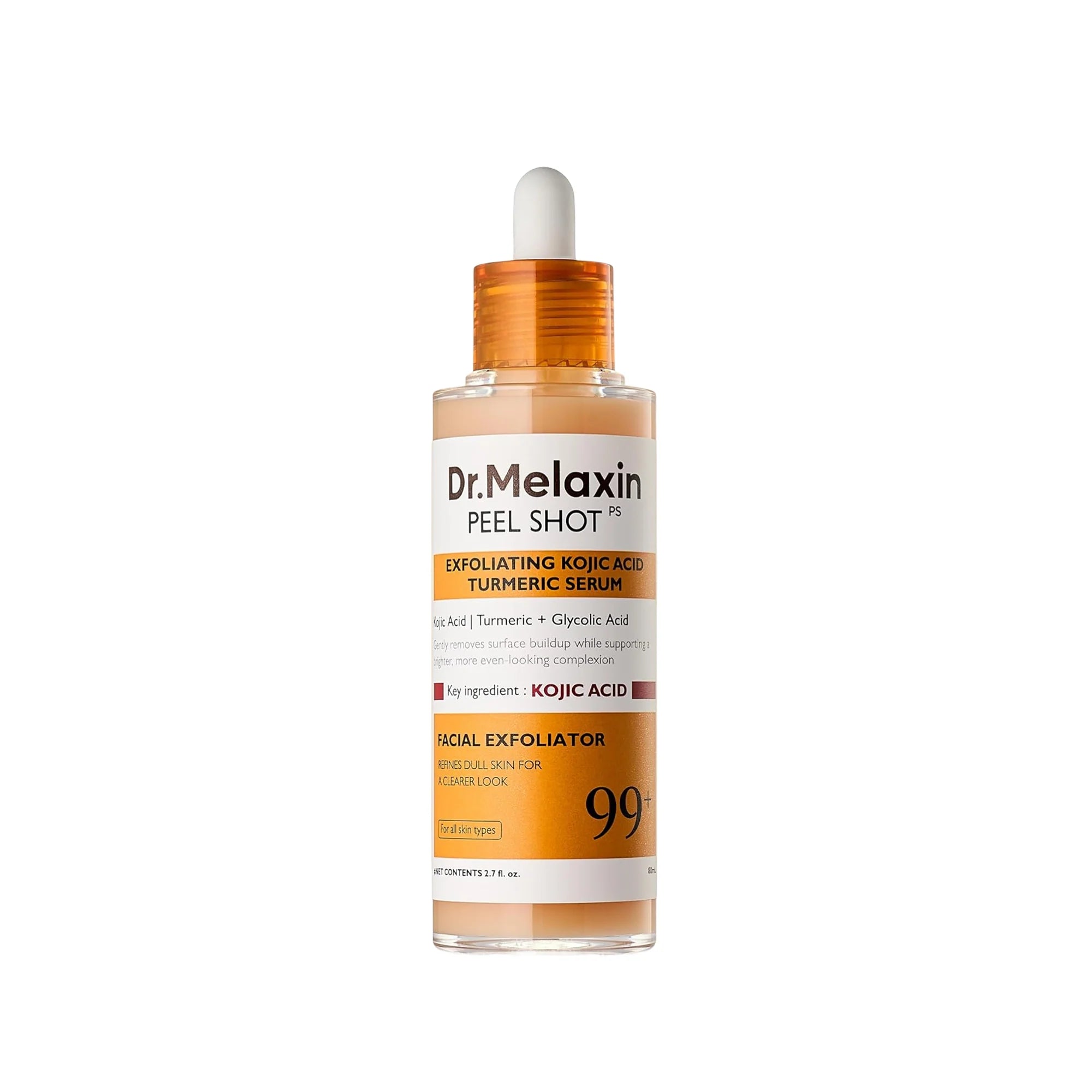 Dr. Melaxin Peel Shot Exfoliating Serum with Kojic Acid and Turmeric - 80ml