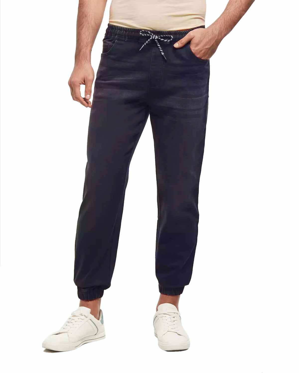Men's Solid Jeans Jogger