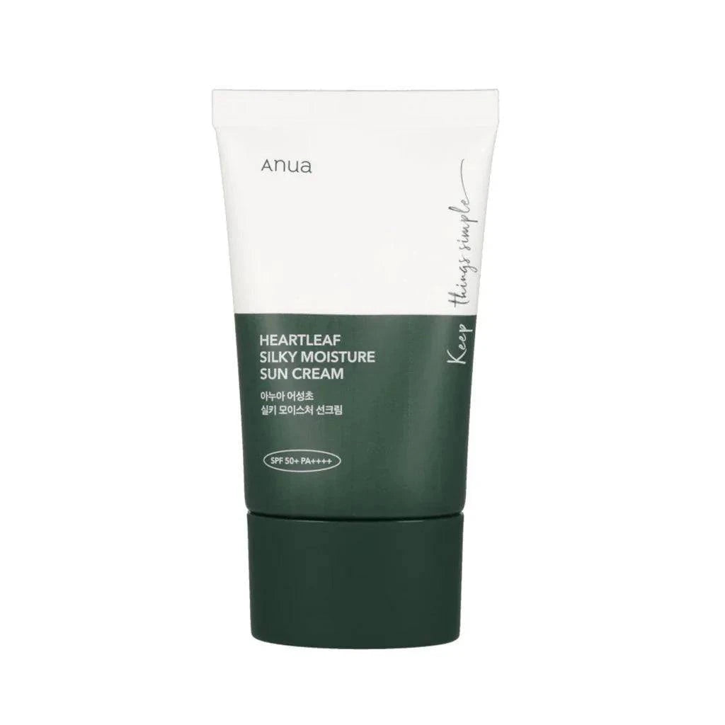 Heartleaf Silky Moisture Sunscreen SPF50+ - 50 ml - FineLook
