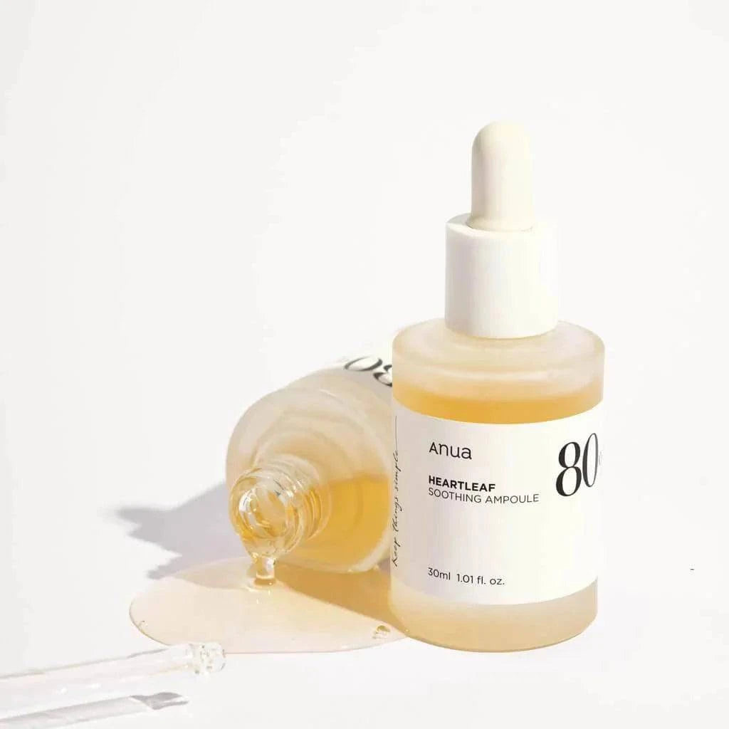 Anua Heartleaf 80 Soothing Ampoule 30ml – Buy 1 Get 1 Free Bundle