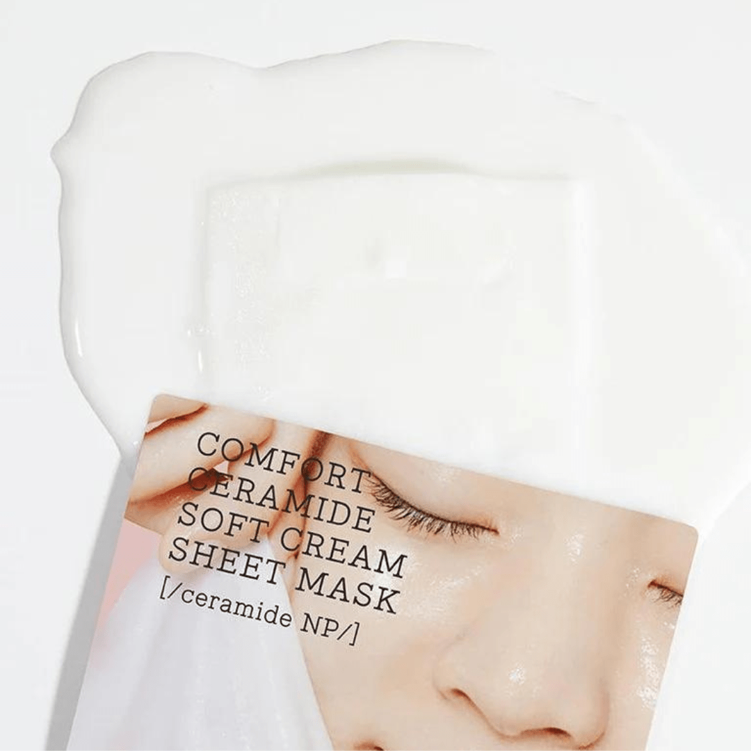 Balancium Comfort Ceramide Soft Cream Sheet Mask - 1 Sheet Mask - FineLook