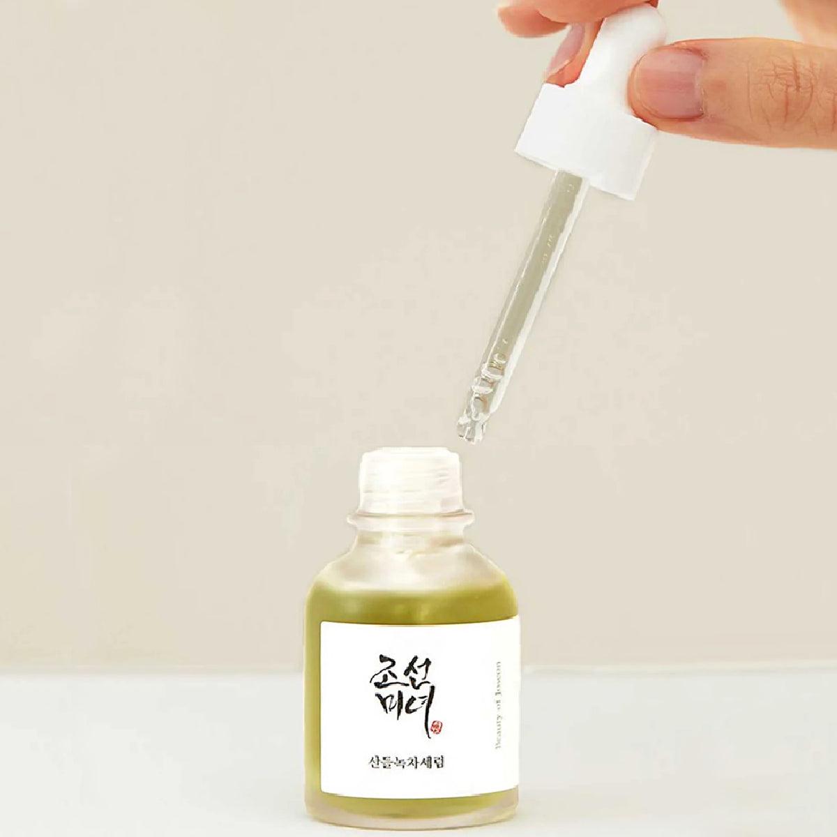 Calming Serum: Green Tea + Panthenol - 30 ml - FineLook