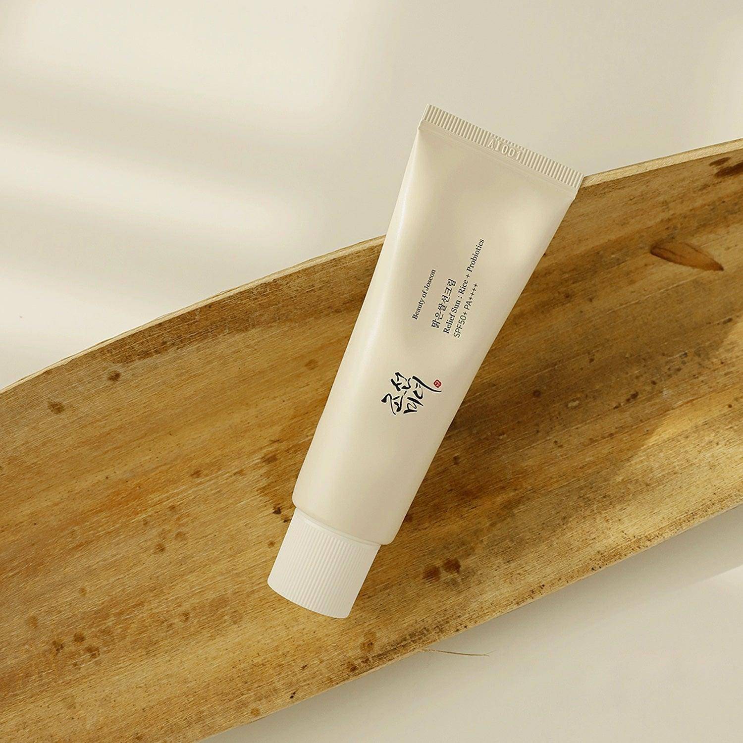 Relief Sun: Rice + Probiotics (SPF 50+ PA++++) - 50 ml - FineLook