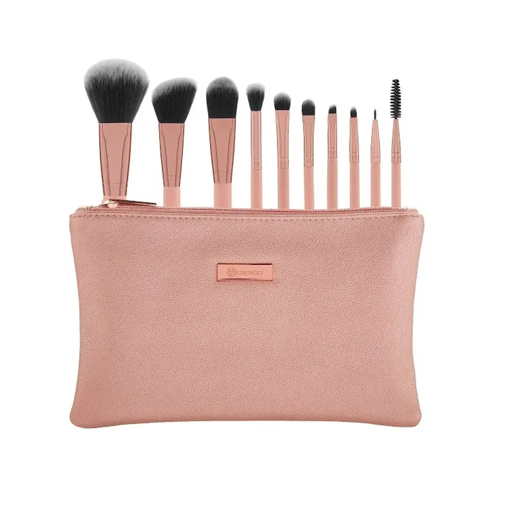 BH Cosmetics Pretty In Pink 11 Piece Brush Set