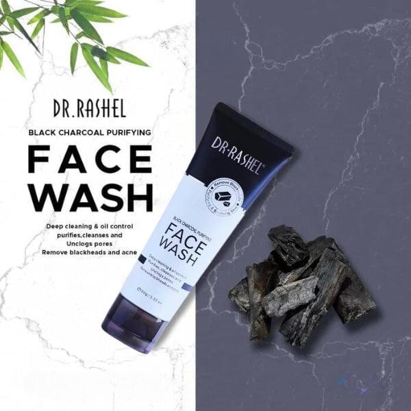 DrRashel Charcoal Purifying Face Wash 100g For Oil Control & Acne E Bazzar