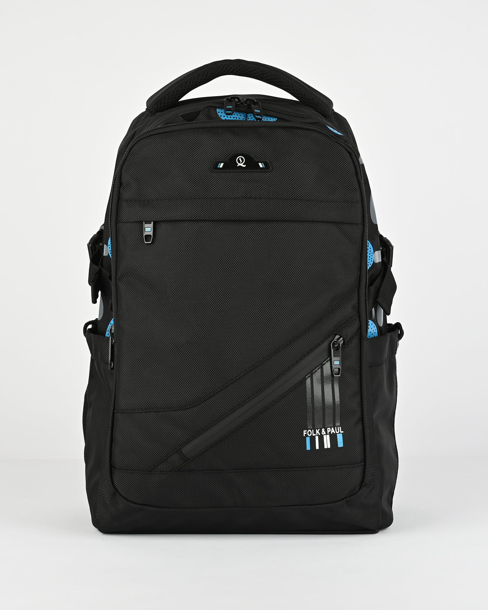 Zip front functional backpack