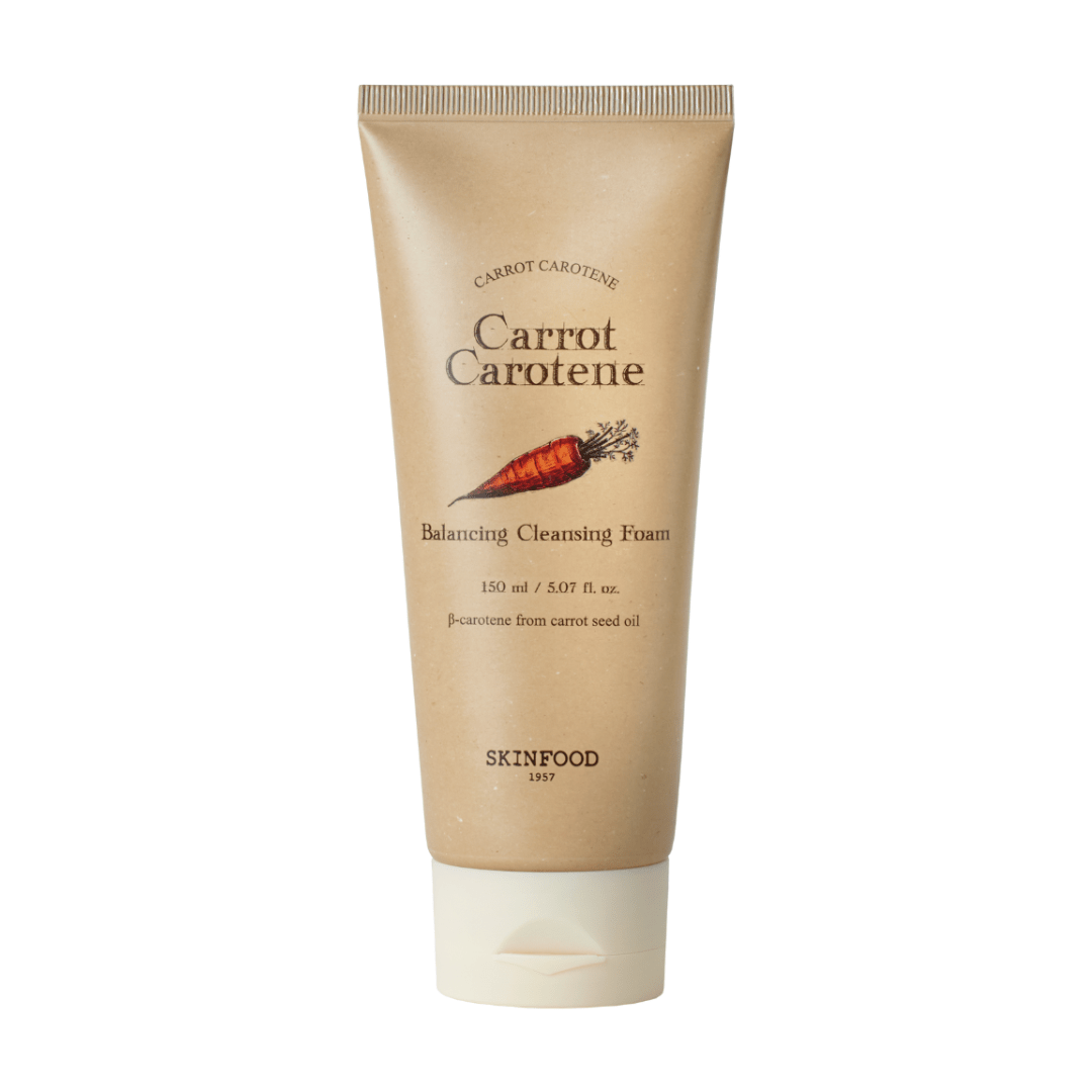 Carrot Carotene Balancing Cleansing Foam - 150 ml - FineLook