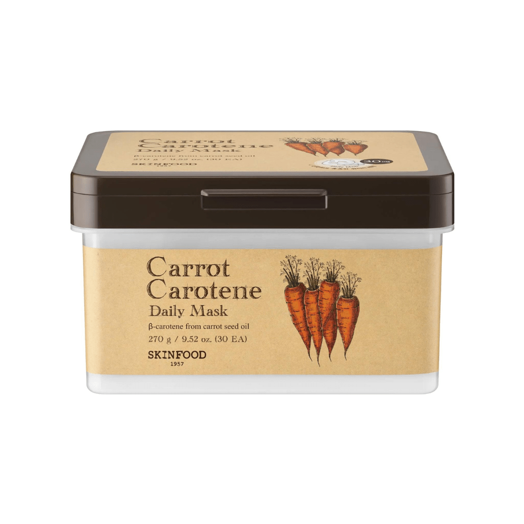 Carrot Carotene Daily Mask - 30 Sheets - FineLook