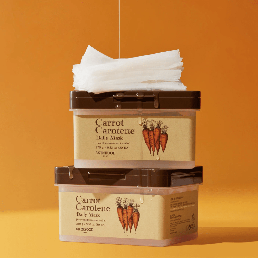 Carrot Carotene Daily Mask - 30 Sheets - FineLook