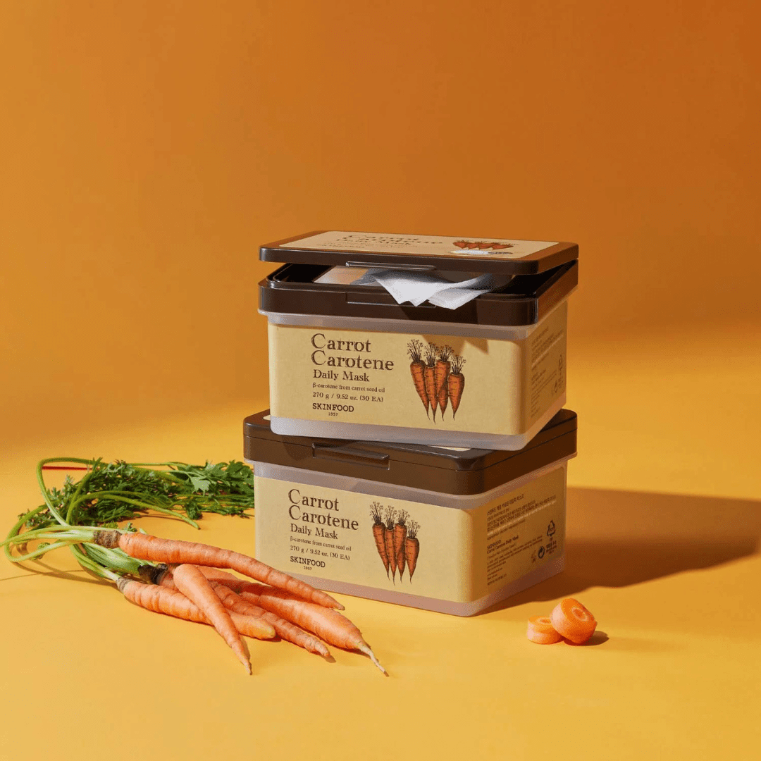 Carrot Carotene Daily Mask - 30 Sheets - FineLook