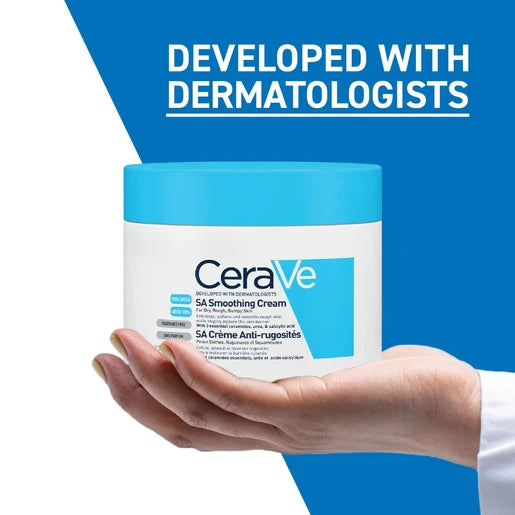 Cerave Salicylic Smoothing Cream for Rough & Bumpy Skin - 340 gm