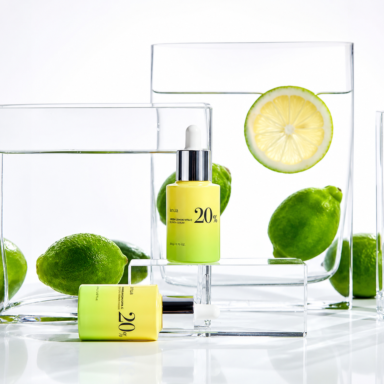 Anua Green Lemon Vita C Blemish Serum 20ml – Buy 1 Get 1 Free Bundle