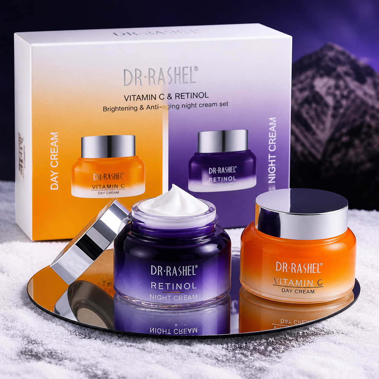 D Rasel May Dr.Rashel Vitamin C And Retinol Day & Night Cream - Day & Night - 50g ...