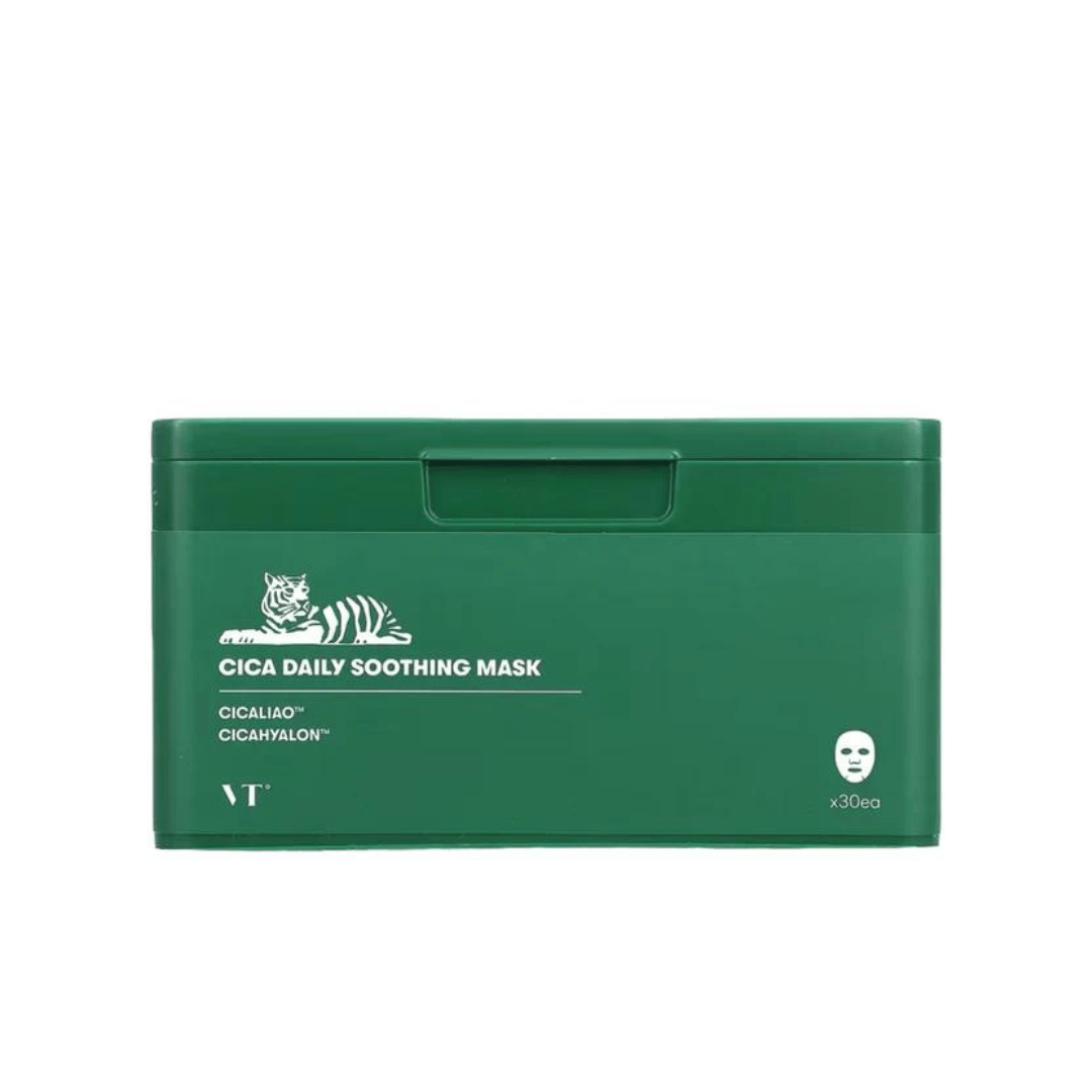 Cica Daily Soothing Mask - 30 Sheets - FineLook