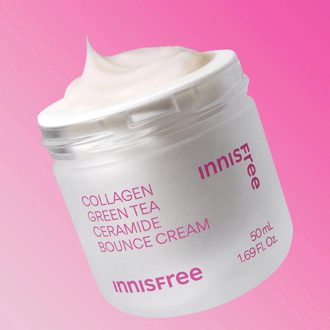 Collagen Green Tea Ceramide Bounce Cream - 50 ml - FineLook