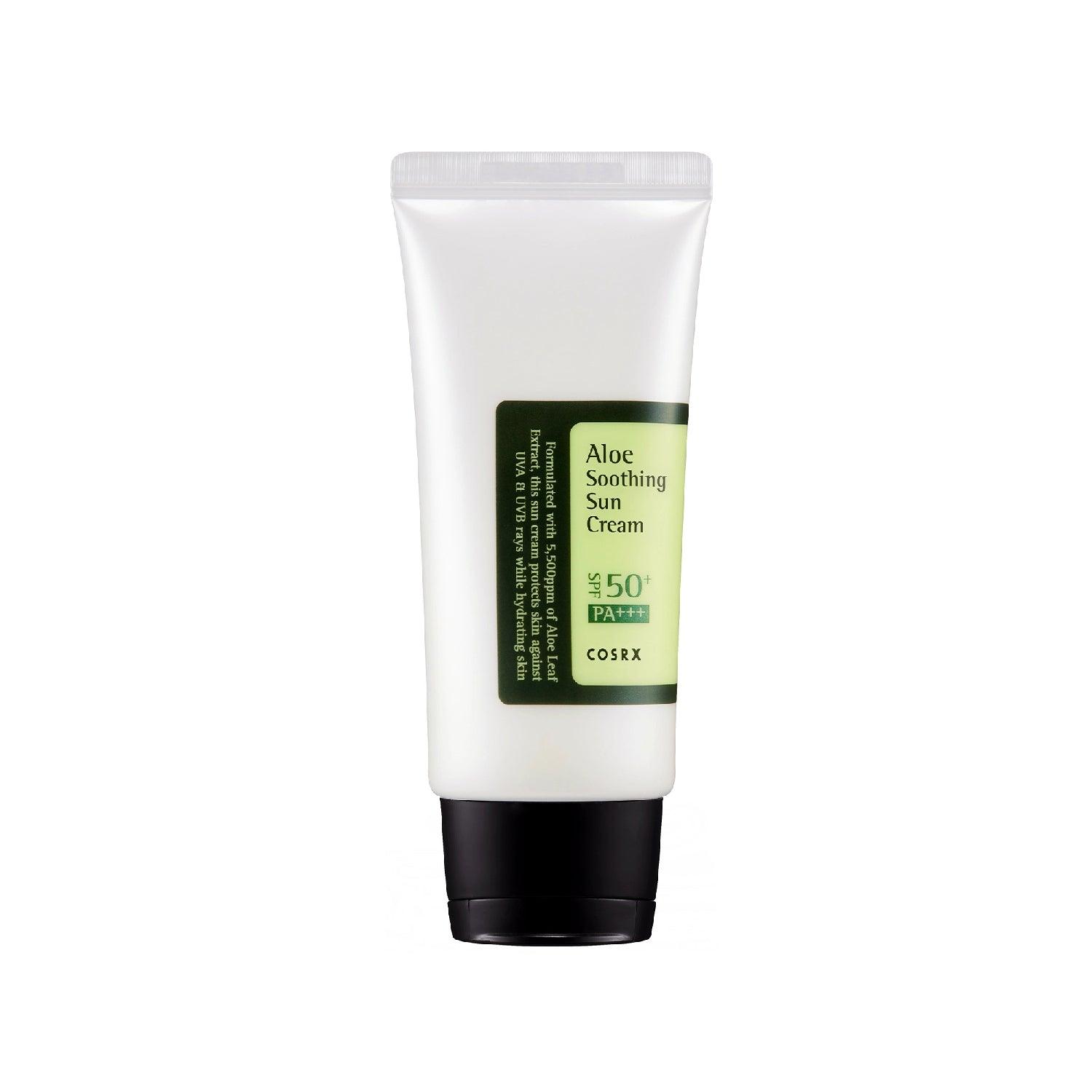 Aloe Soothing Sun Cream (SPF50 PA+++) - 50 ml - FineLook