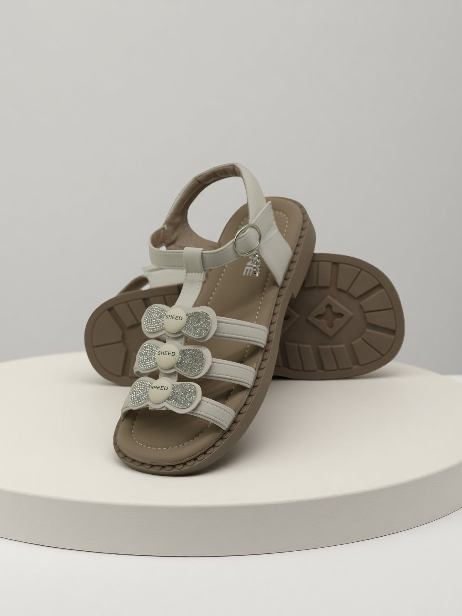 Girls Soft-Sole Leather Sandals - Finelook