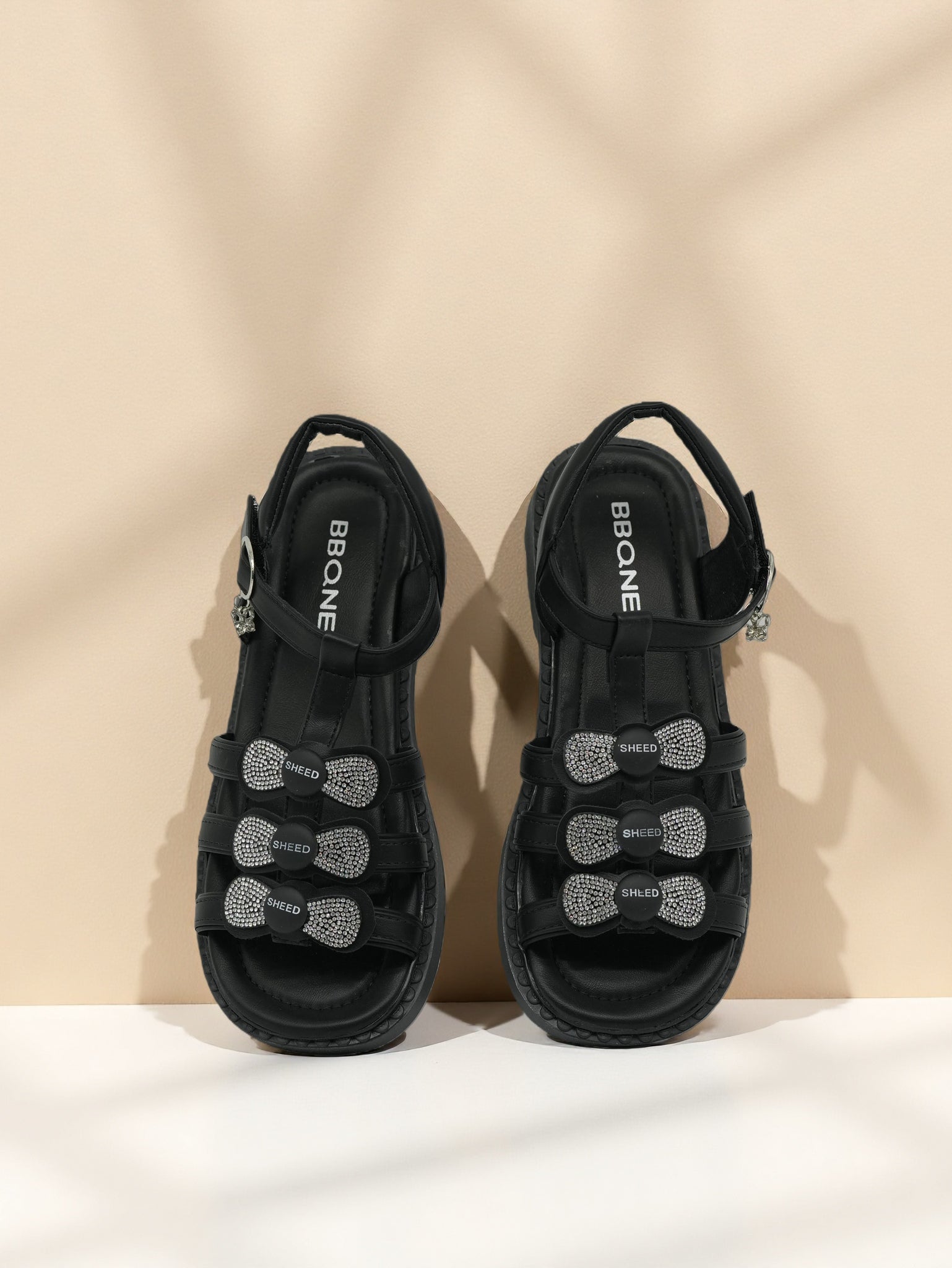 Girls Soft-Sole Leather Sandals - Finelook