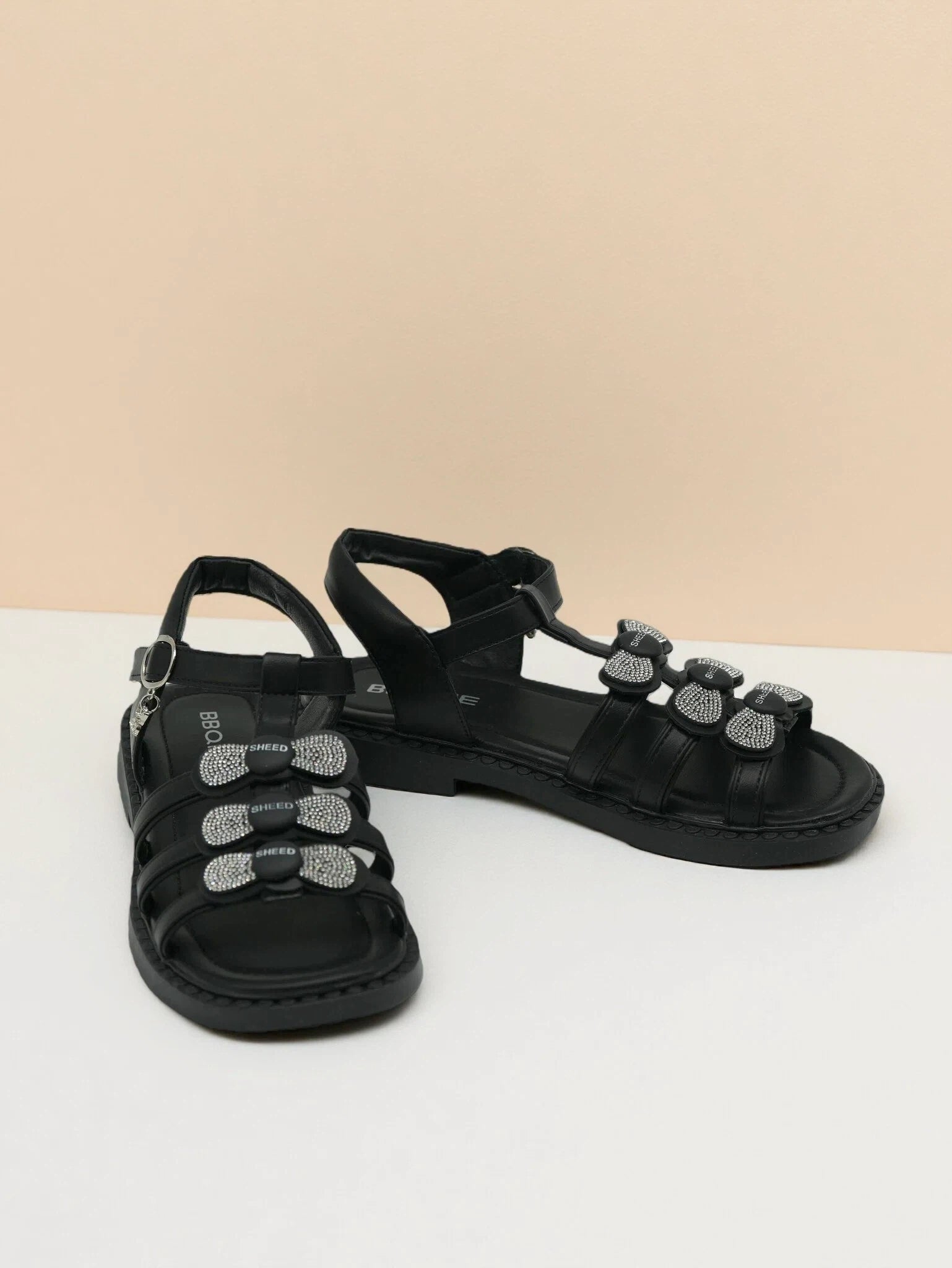 Girls Soft-Sole Leather Sandals - Finelook