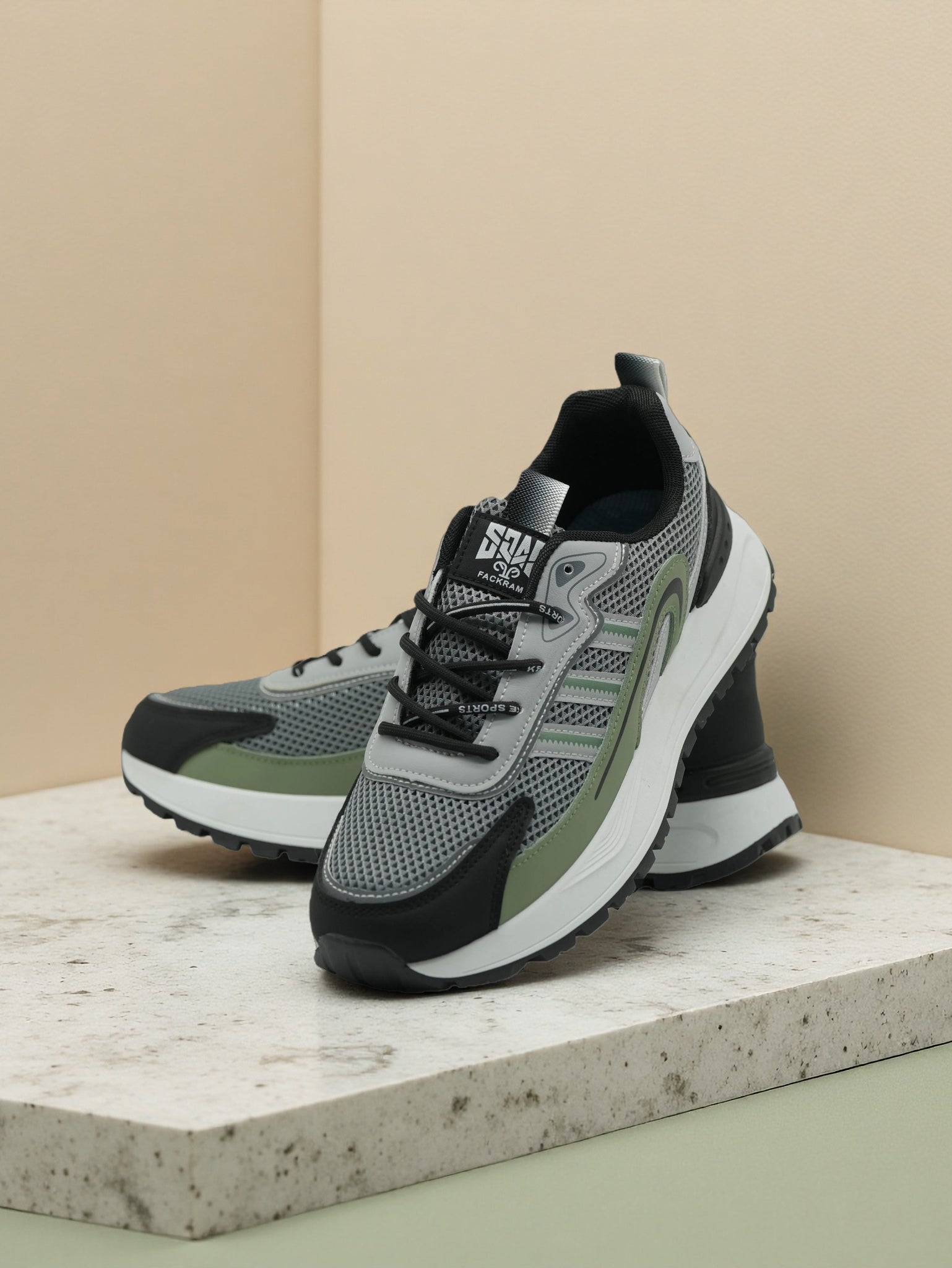 Men’s Running Sneakers – Breathable Mesh Sports Shoes | Finelook