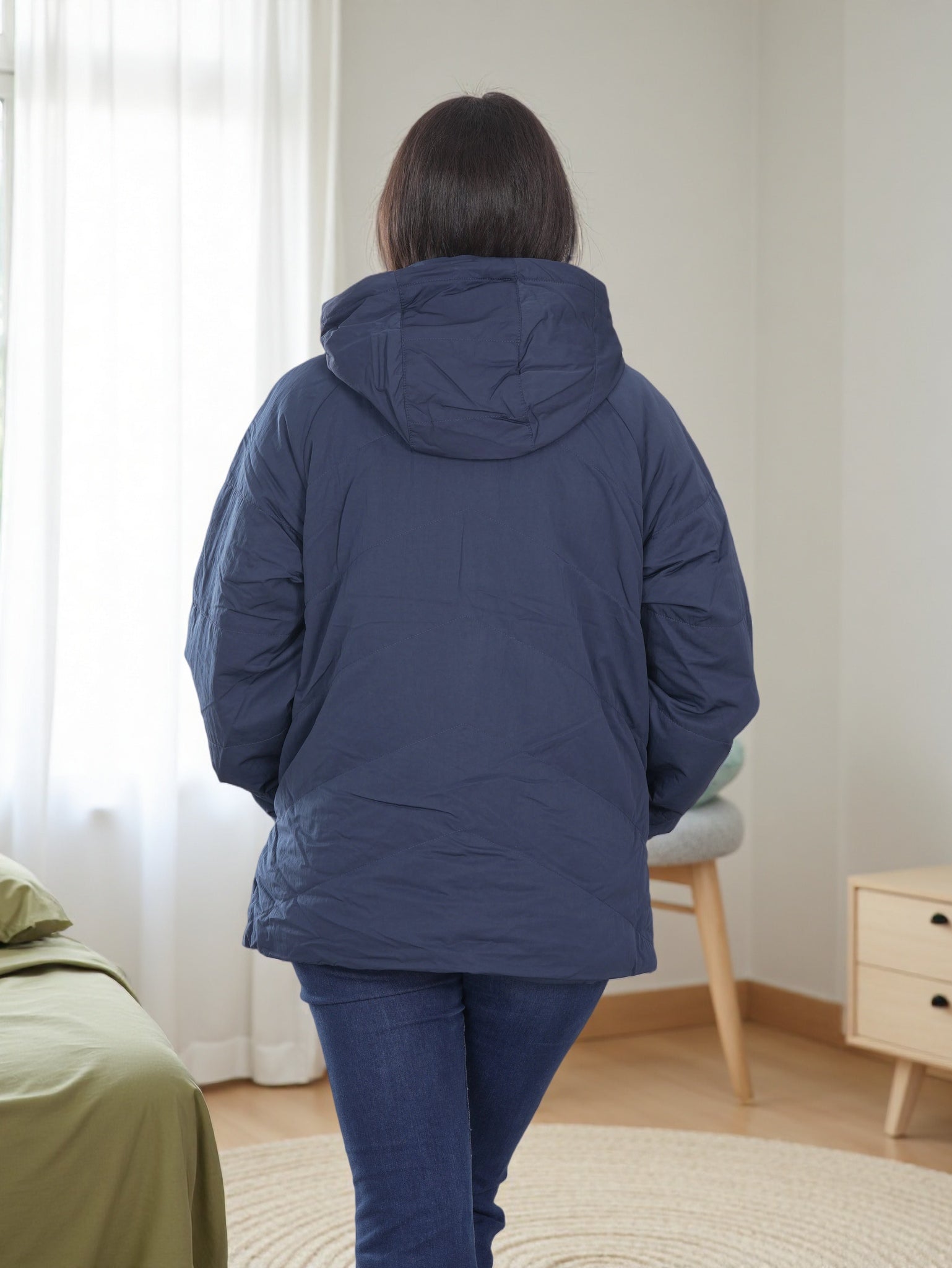 Women’s Winter Puffer Jacket with Hood – Warm, Lightweight & Windproof