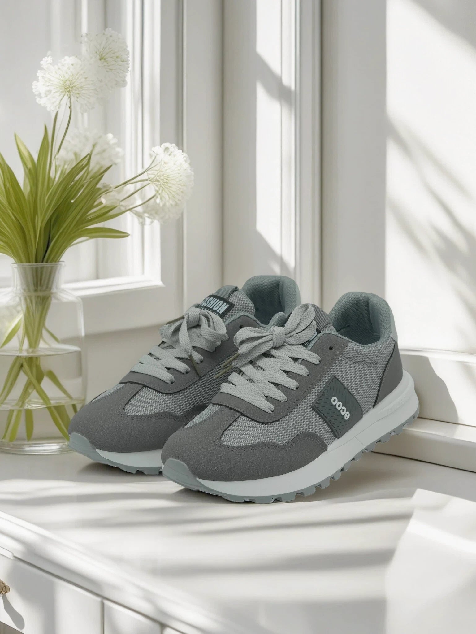 Mens Classic Sneakers Sports Shoes with Cushioned Sole