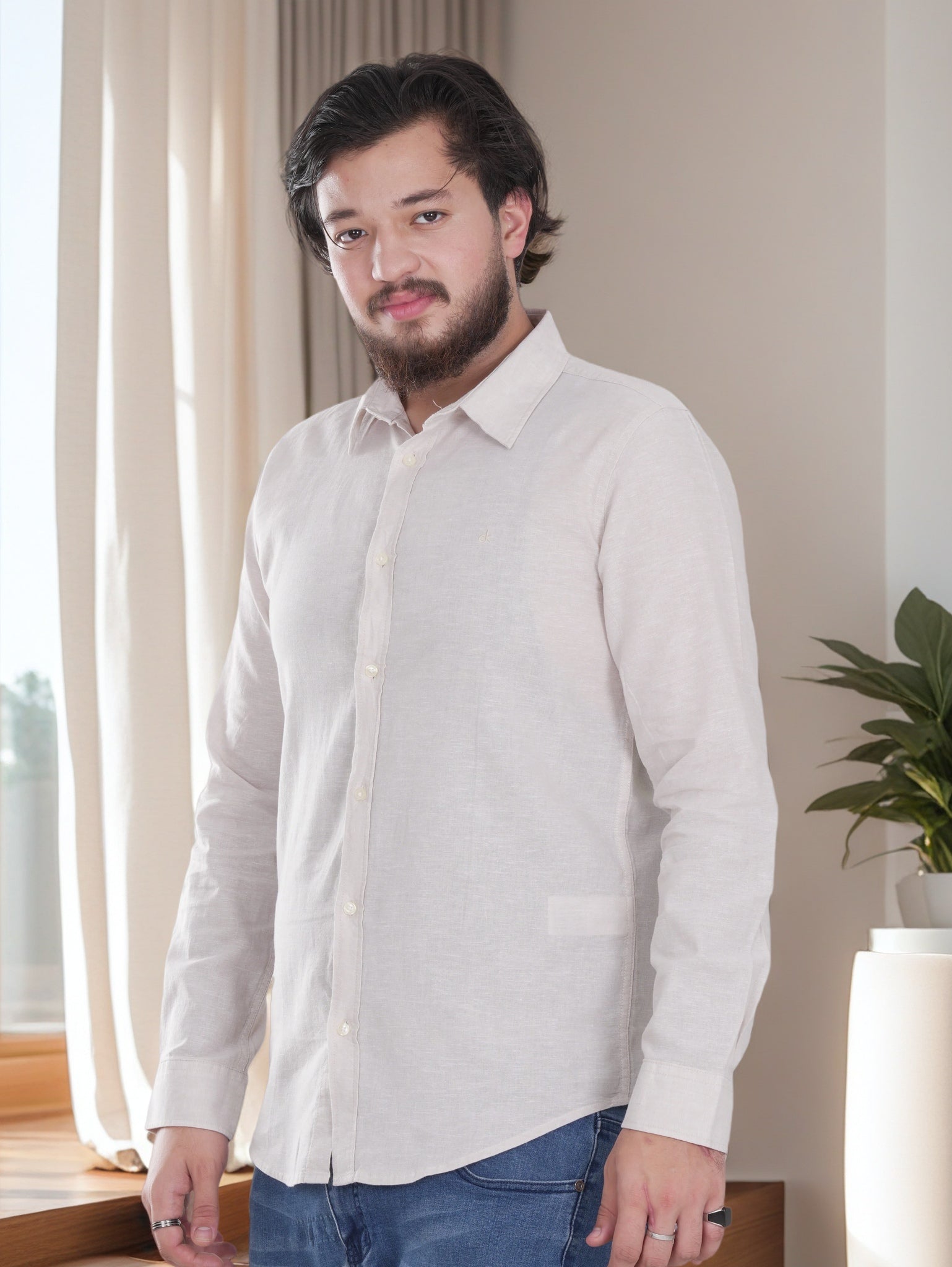 Men's Casual Formal Shirt - Slim fit