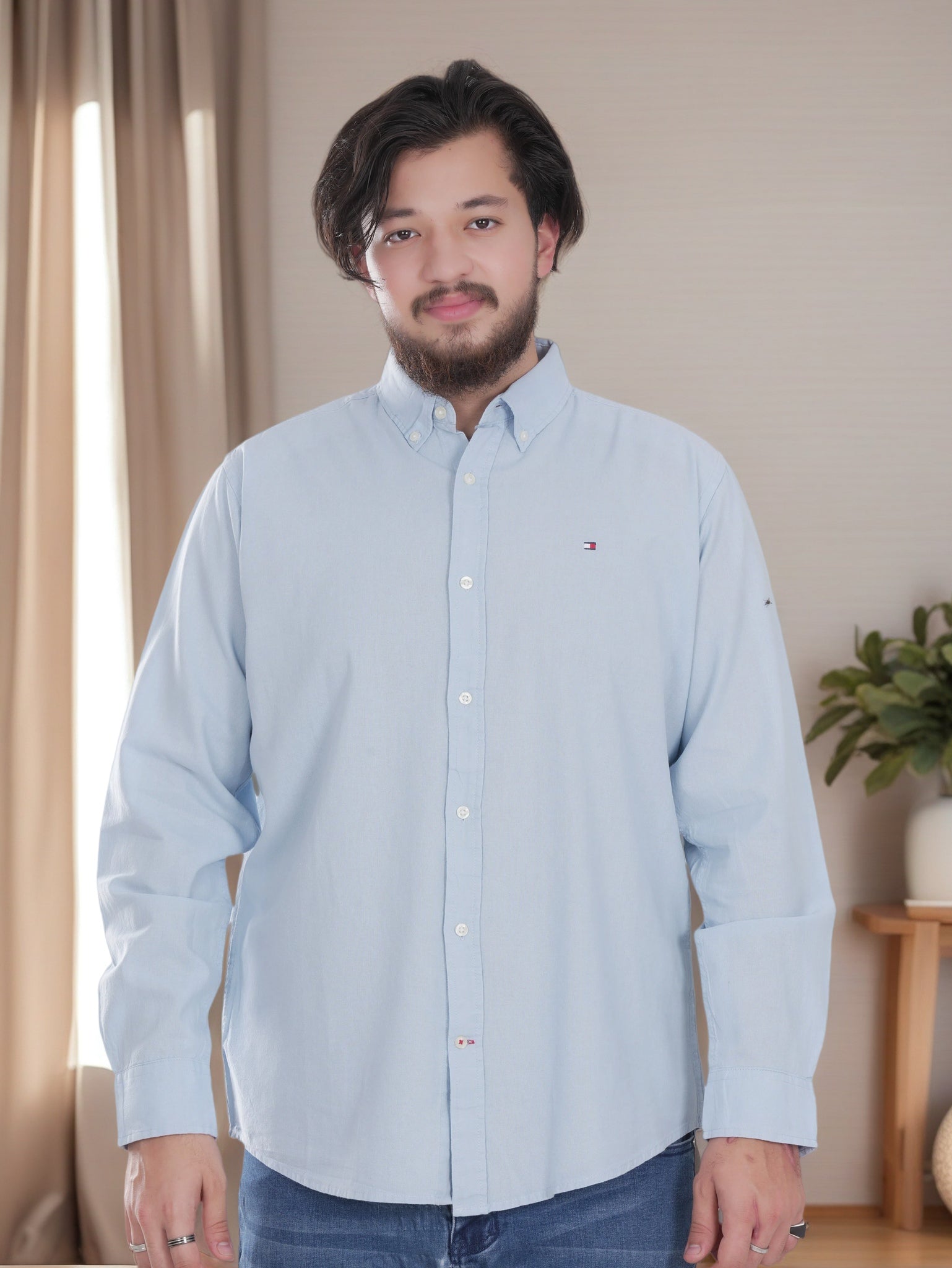 Men's Formal Fitted Button up shirt