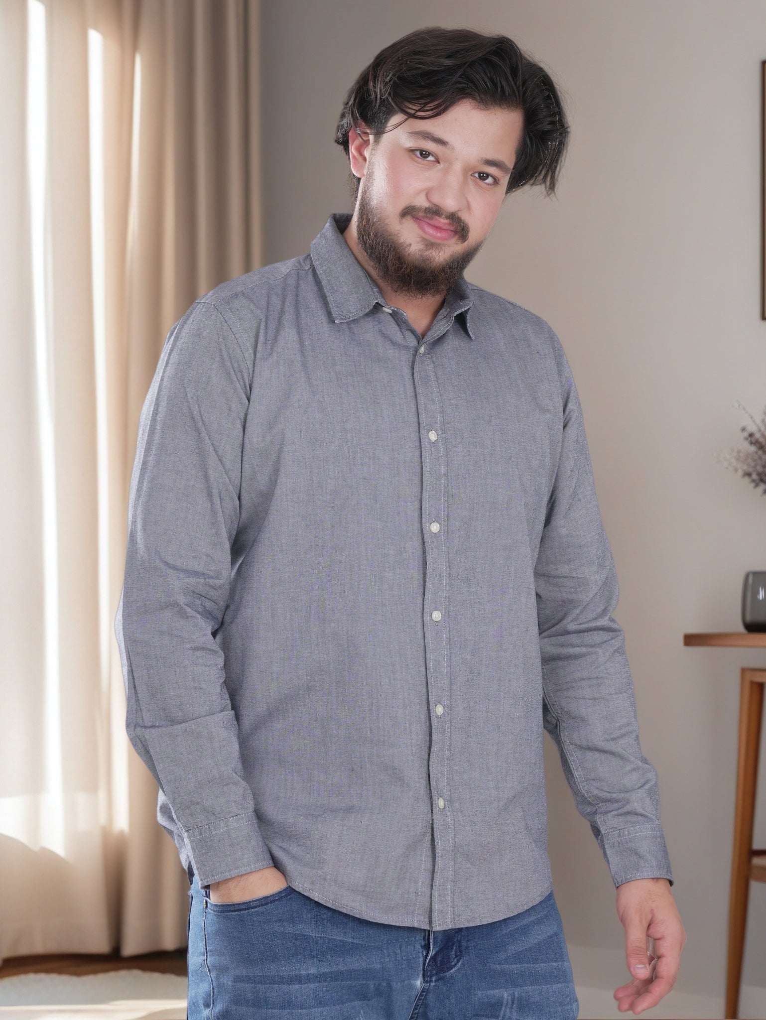 Men's Casual Long Sleeves Shirt