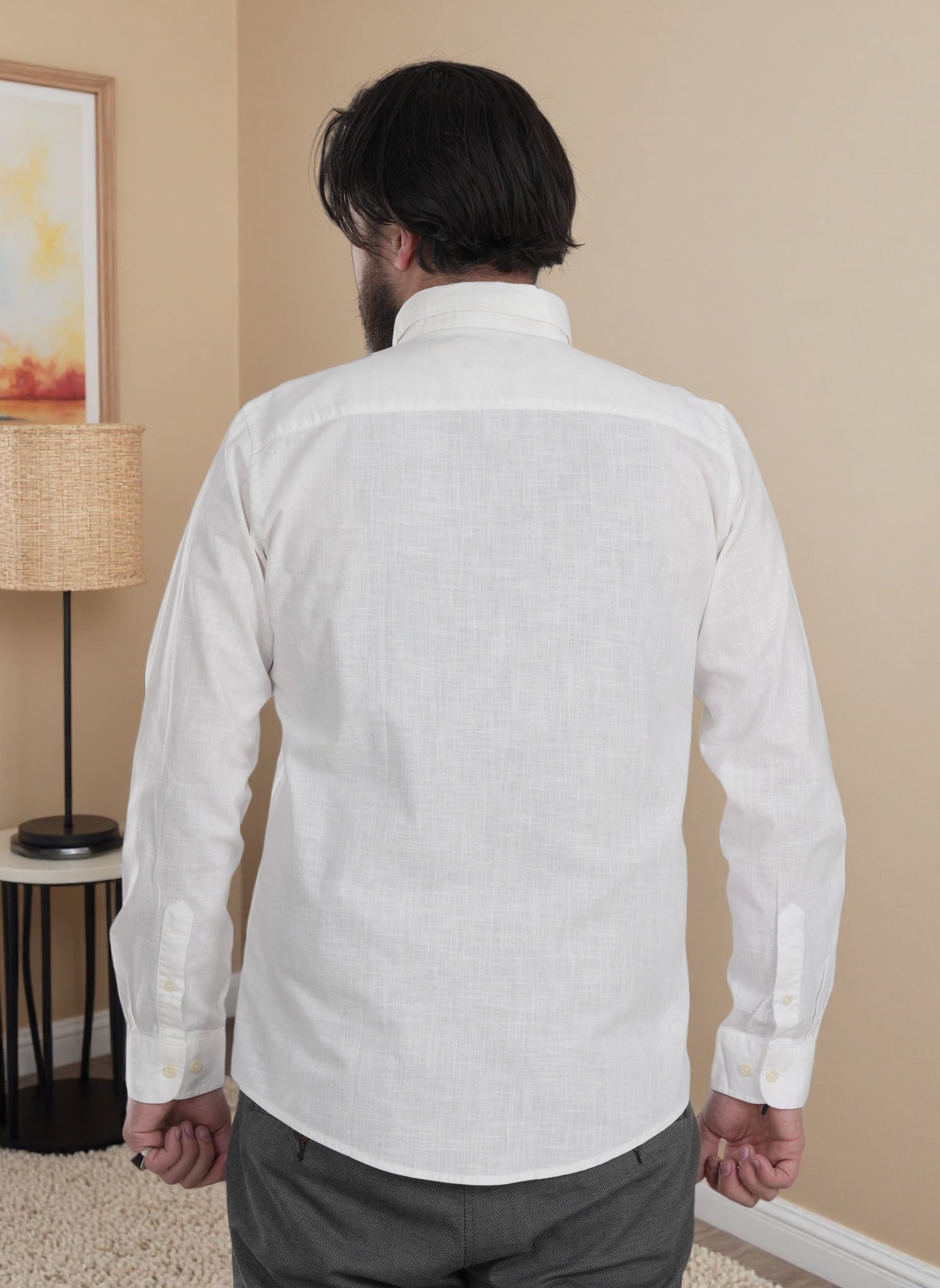 Men's Casual Long Sleeve Formal Shirt