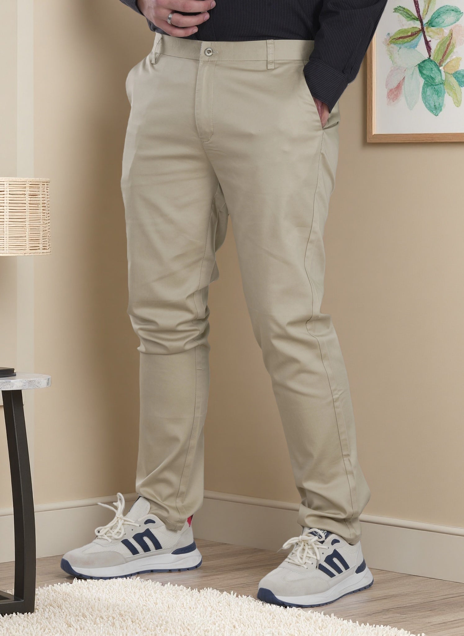 Finelook Premium Slim Fit Casual Pant for Men | Everyday Comfort Formal Wear