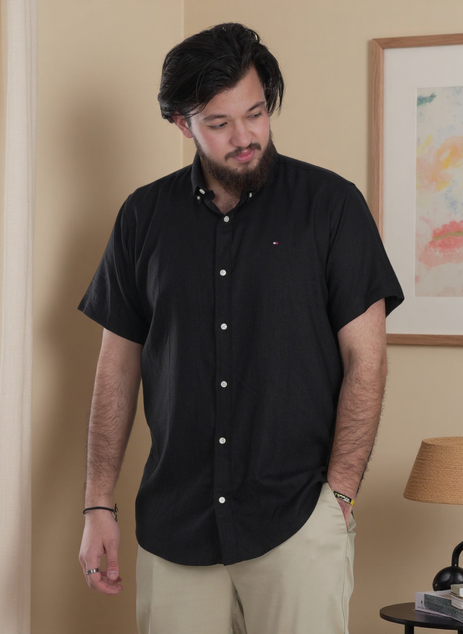 Men's Casual Formal Short Sleeves Shirt