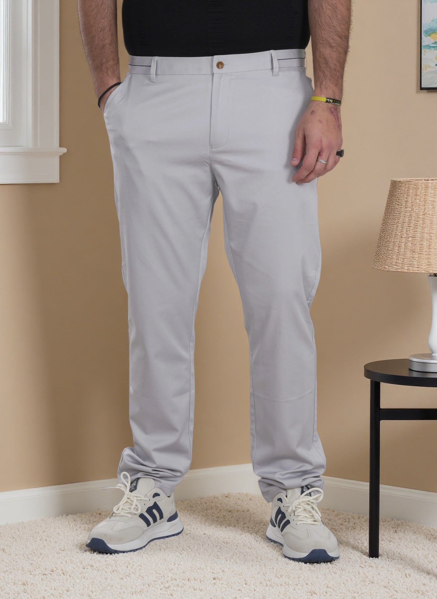 Finelook Premium Slim Fit Casual Pant for Men | Everyday Comfort Formal Wear