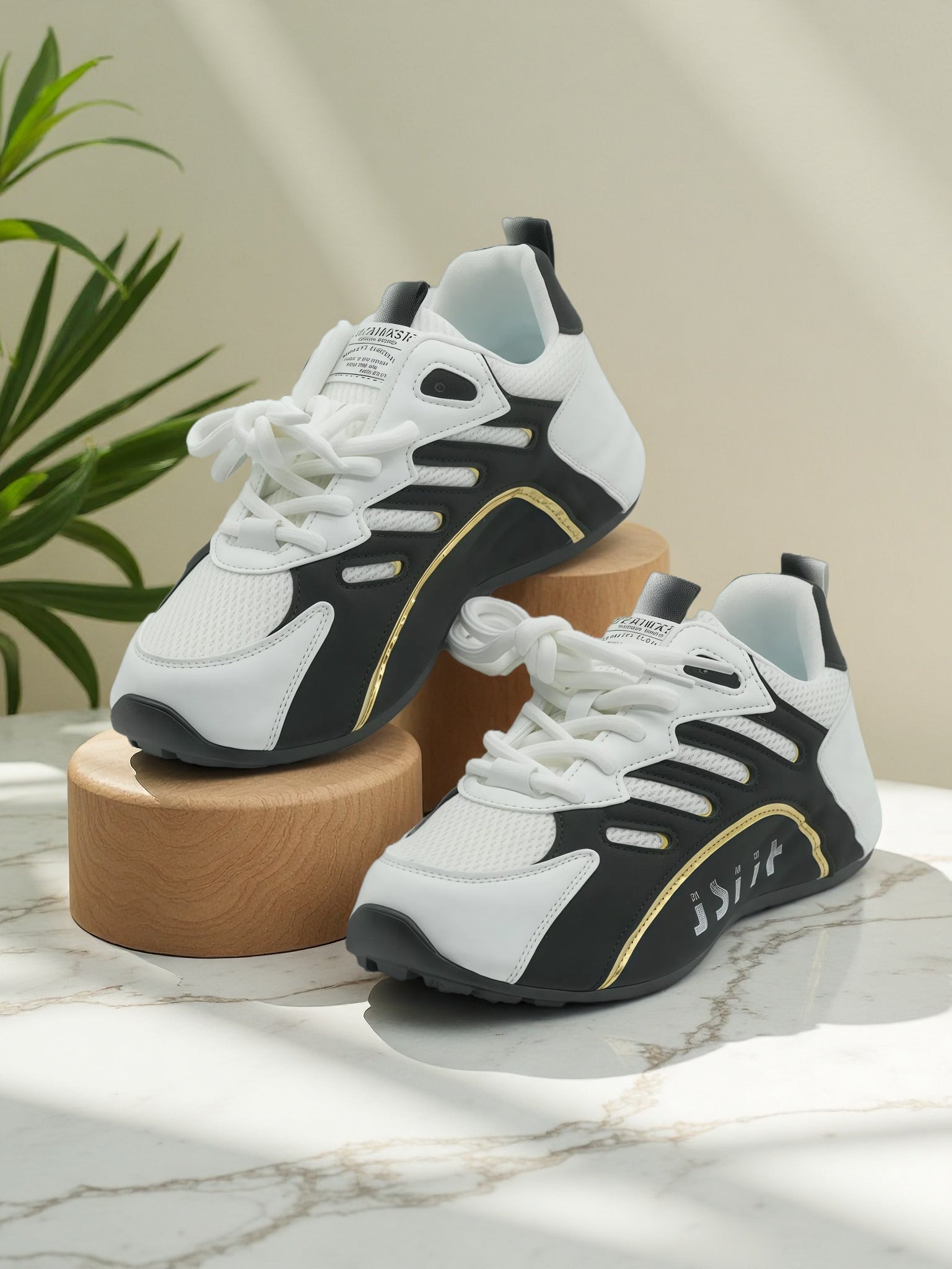 Men Urban Stride Retro Sneakers