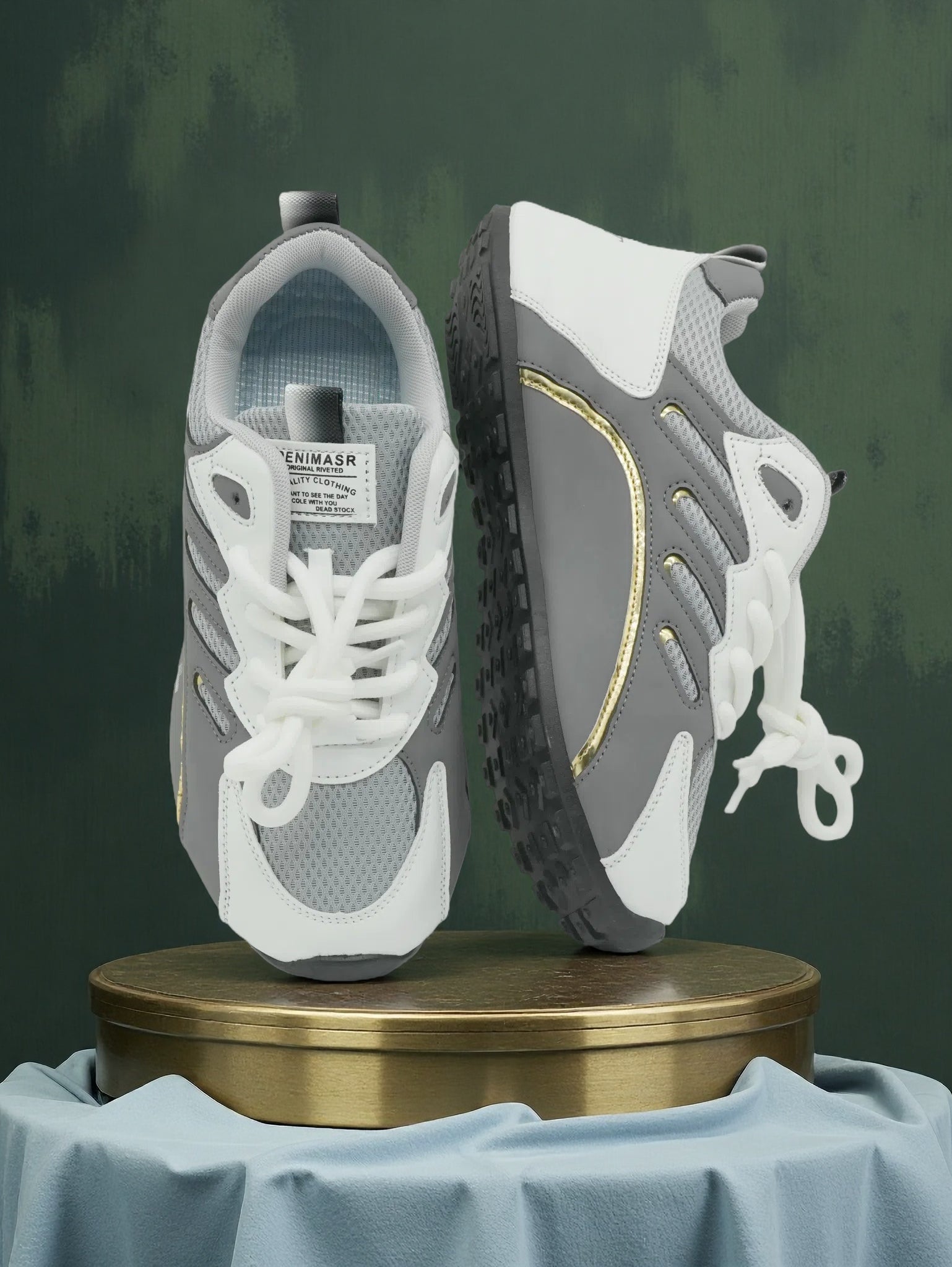 Men Urban Stride Retro Sneakers