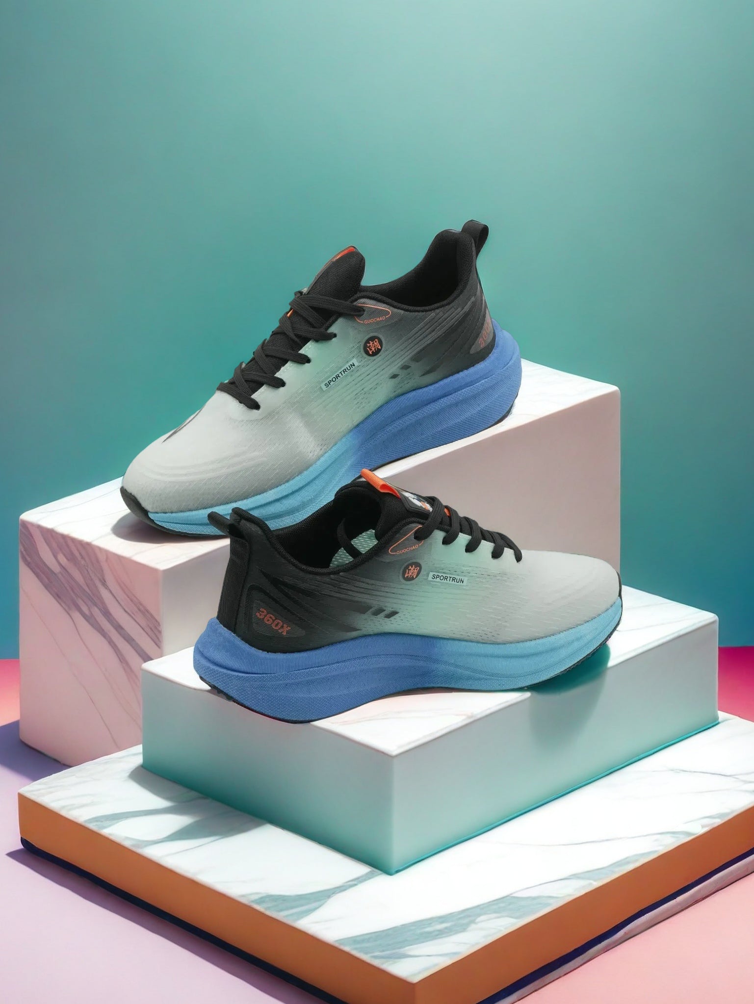 Lightweight Men's Sports Run Performance Sneakers