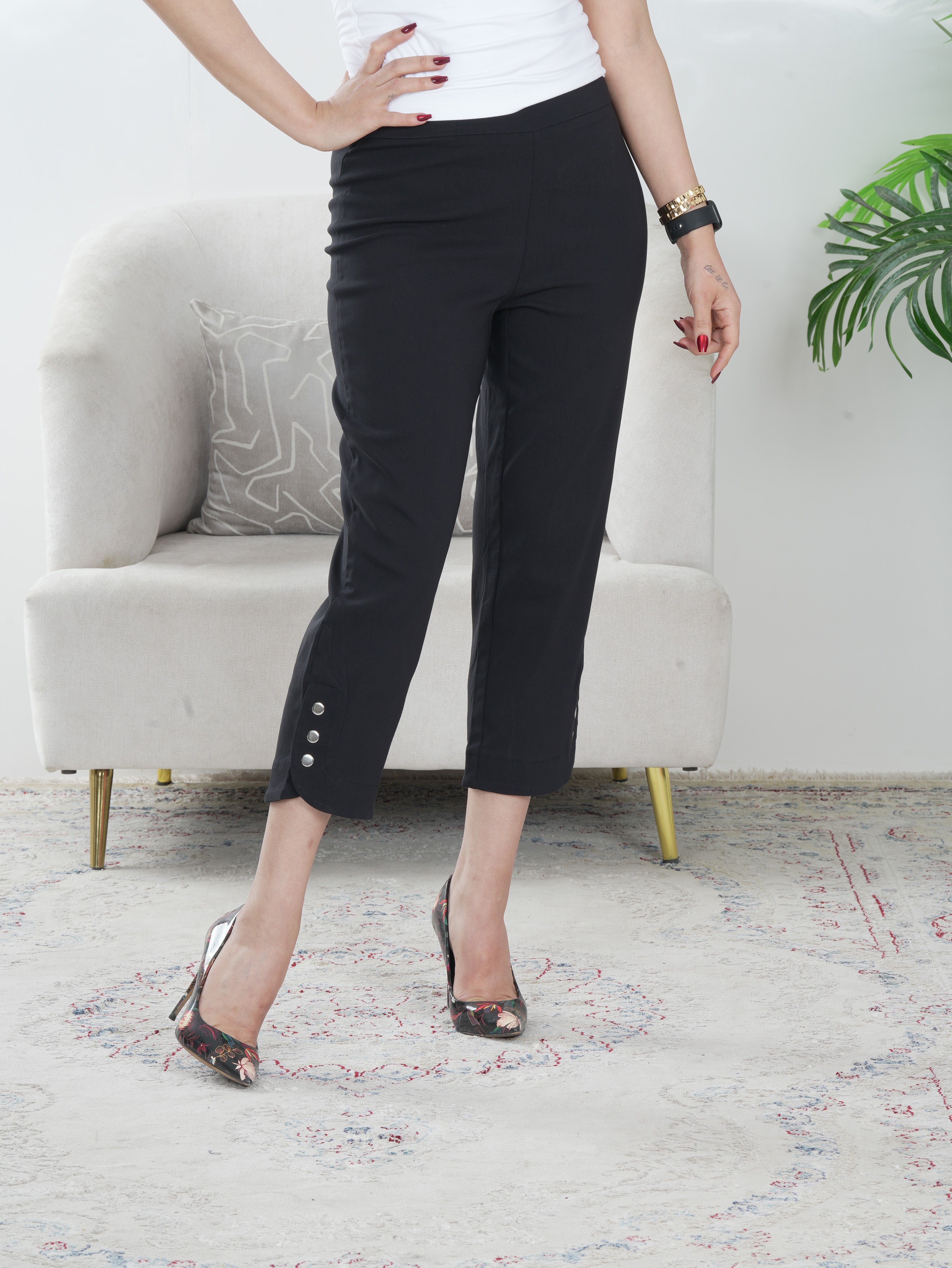 Women’s Cropped Pants – Stylish Casual & Office Wear