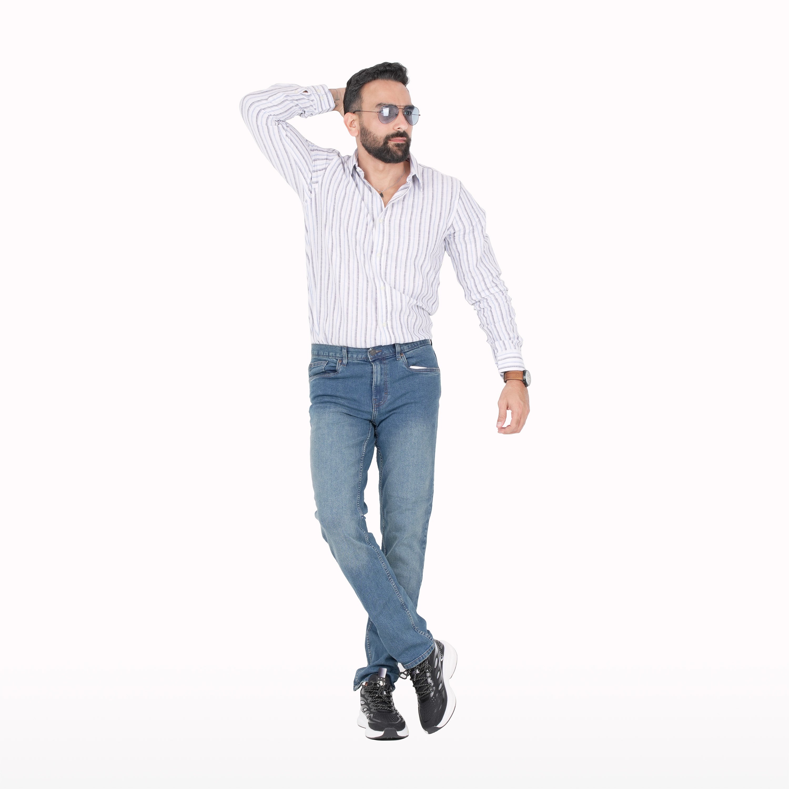 Men's straight Leg Denim jeans - Finelook