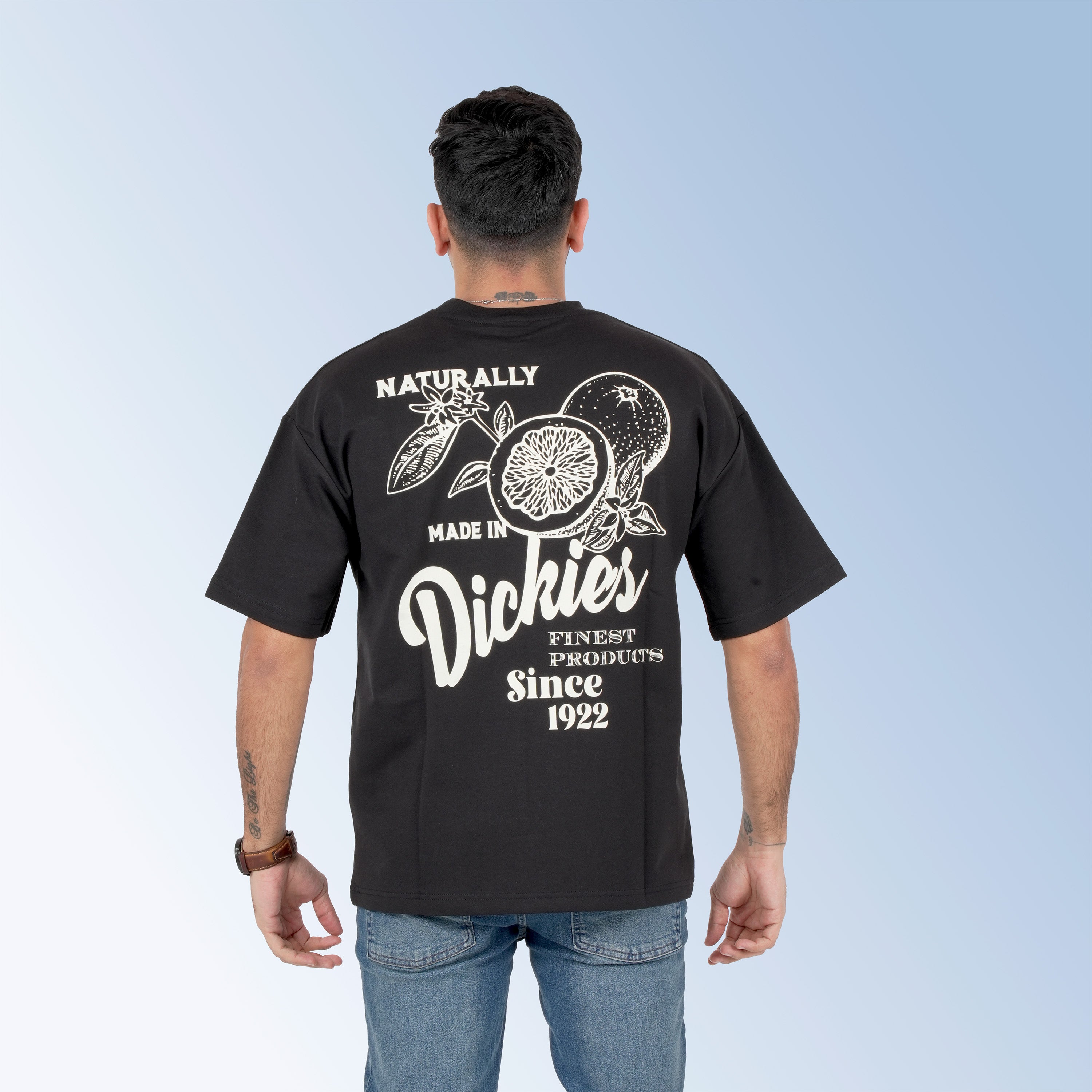 Mens Printed T-Shirt - Cotton.